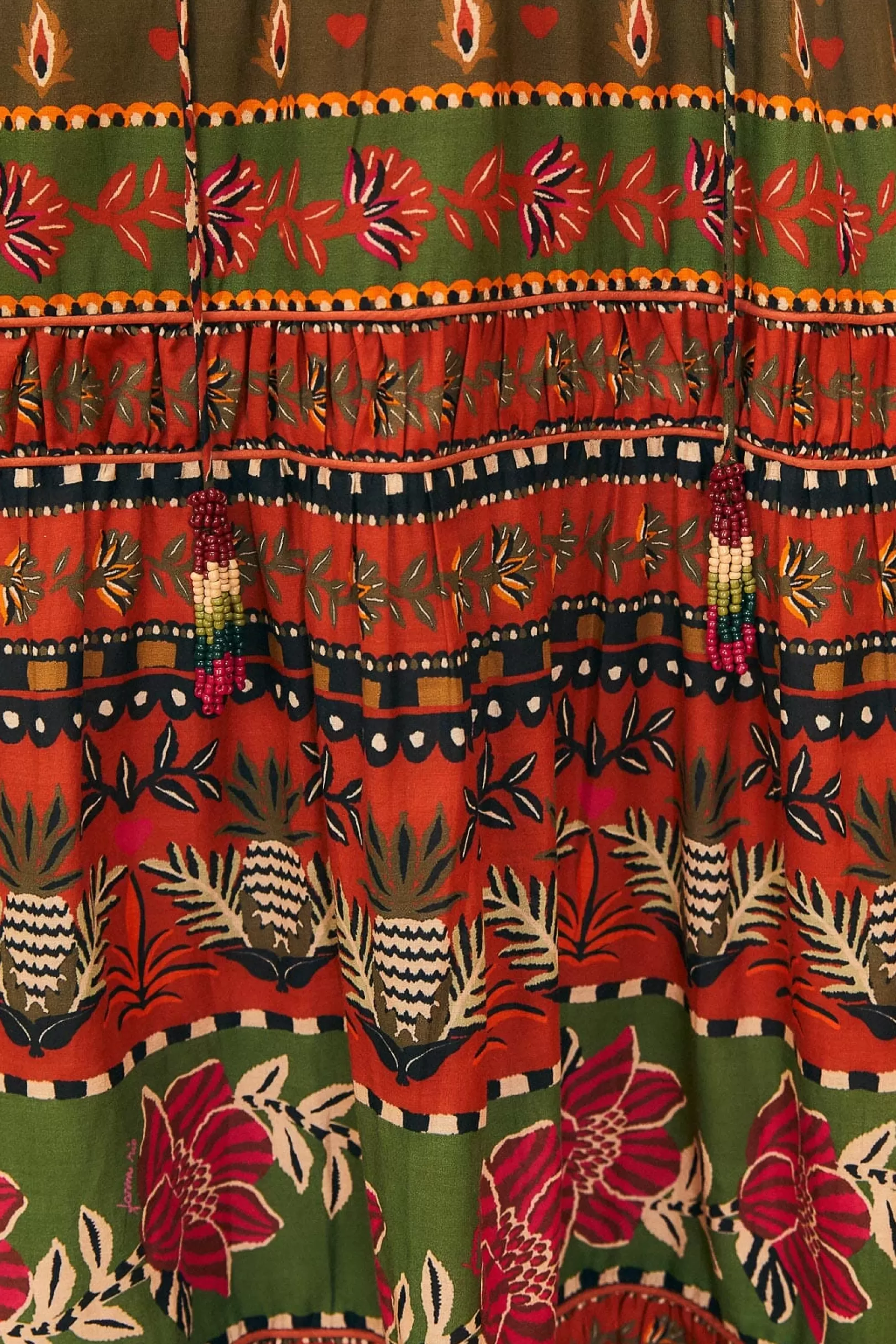 FARM Rio  MULTICOLOR AINIKA FLORAL GARDEN MAXI DRESS Sale