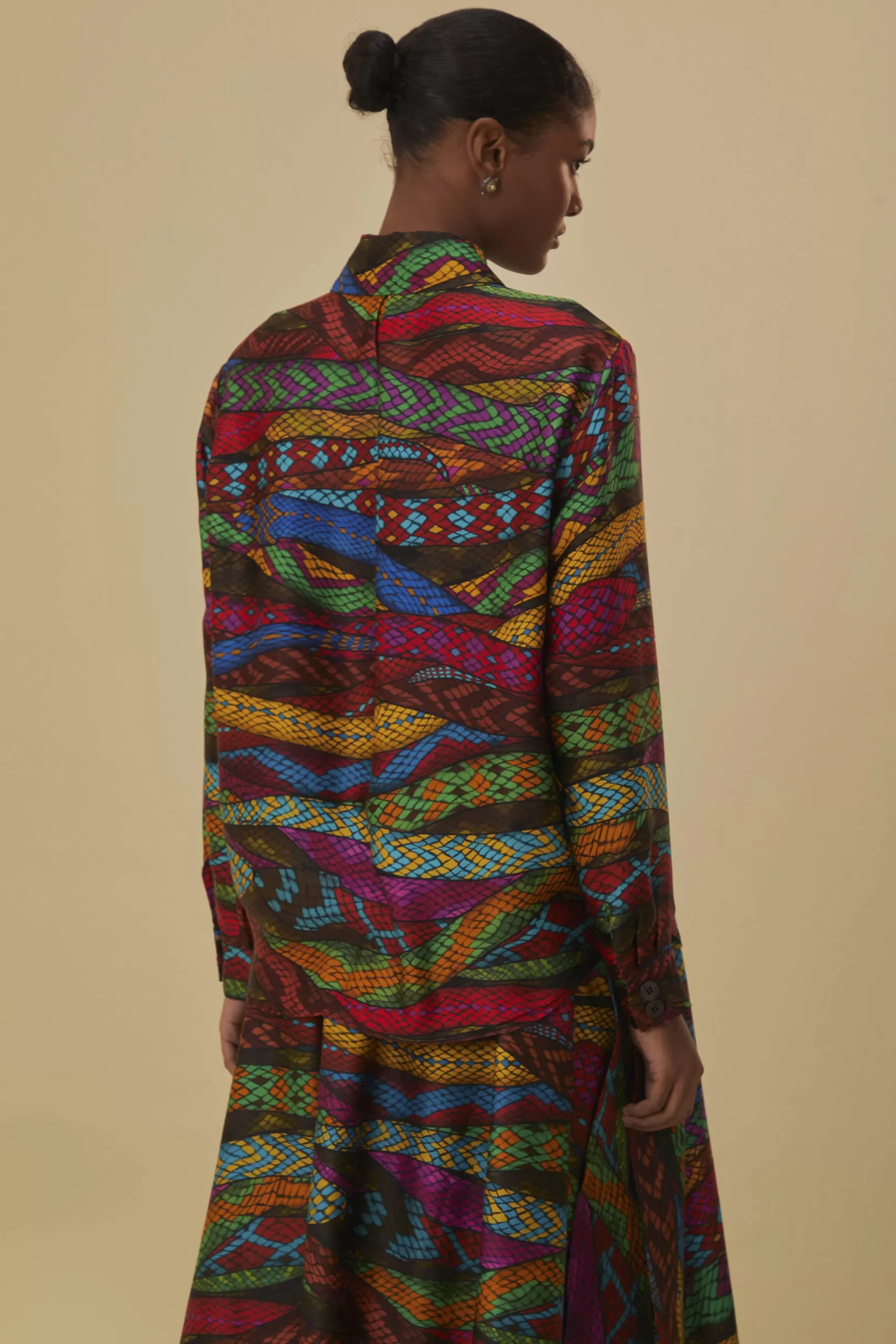FARM Rio  MULTICOLOR MIRAGE SHIRT LONG SLEEVES Store