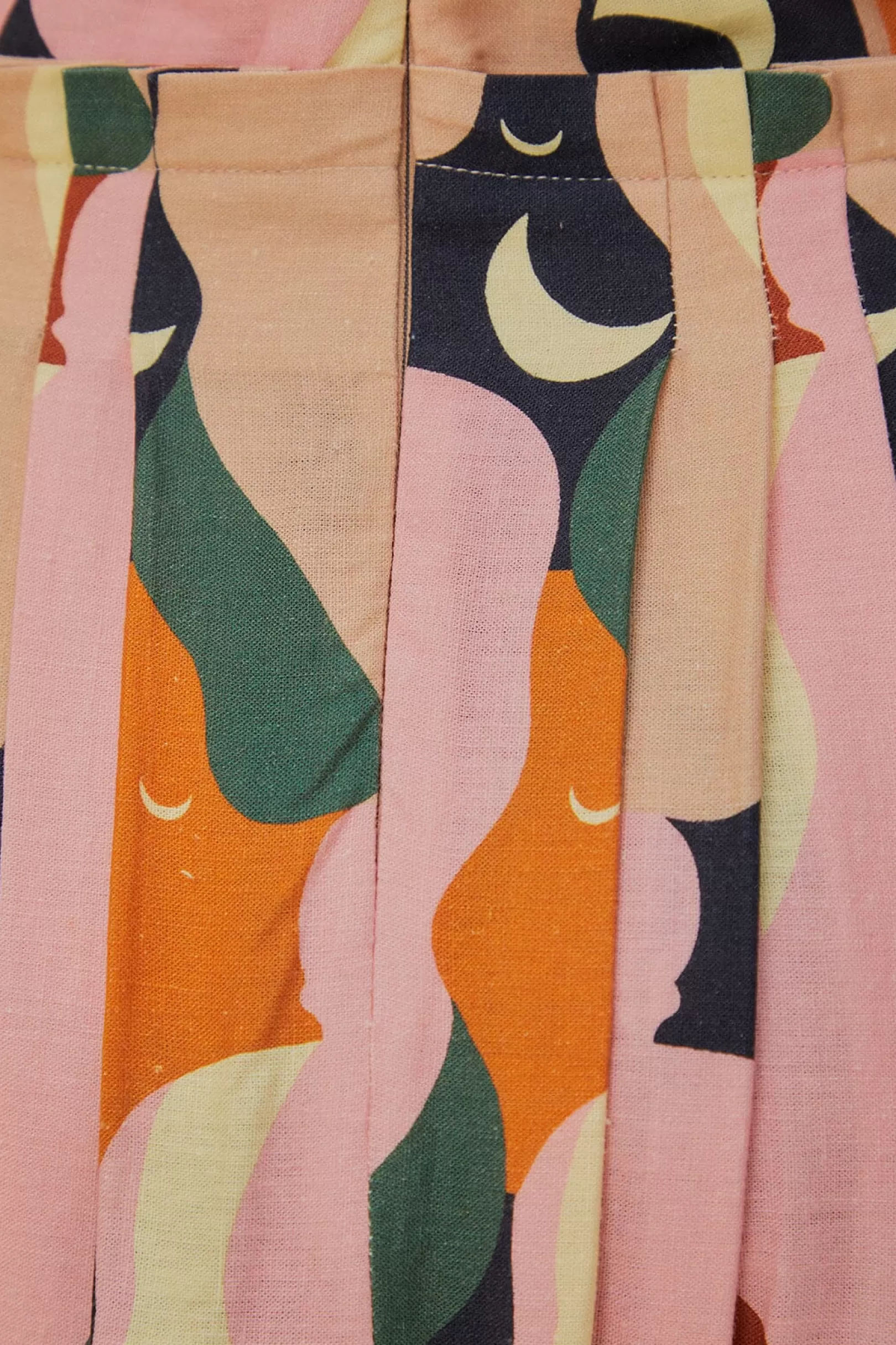 FARM Rio  THE KISS MULTICOLOR SLEEVELESS MIDI DRESS Hot